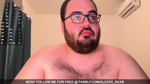 alexxxbear online show from February 6, 5:59 pm