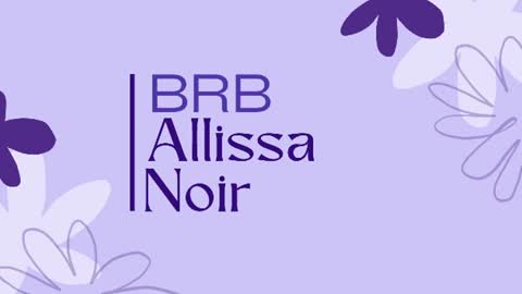 Allissa  online show from July 5, 2:15 am