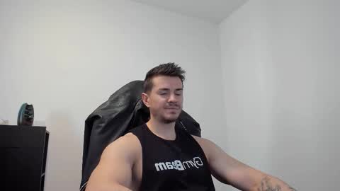 Snapshot of alphagodleatherking92 chatting on October 10, 8:20 am LeatherMaster online show from October 10, 8:20 am