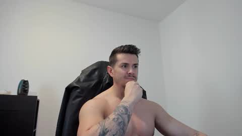 Snapshot of alphagodleatherking92 chatting on October 11, 8:30 am LeatherMaster online show from October 11, 8:30 am