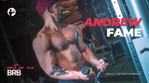 Snapshot of andrewfame chatting on October 8, 3:51 pm Andrew online show from October 8, 3:51 pm