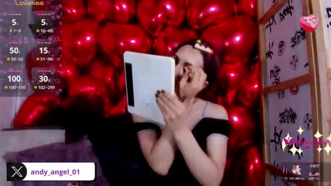 andy angel online show from February 25, 12:31 pm