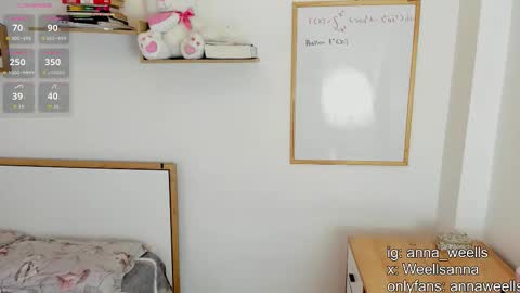  Anna Weells  online show from February 11, 12:20 pm