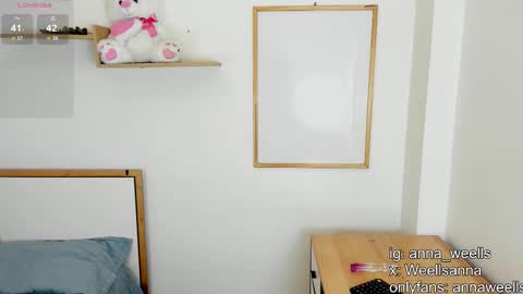  Anna Weells  online show from March 19, 9:31 pm