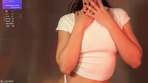 anniehillofficial_ online show from February 14, 10:45 pm