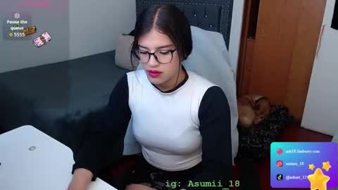 Snapshot of assu_18 chatting on October 23, 1:34 pm Ash online show from October 23, 1:34 pm