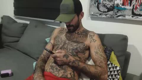 Snapshot of badcouple_ chatting on October 3, 11:57 pm BadCouple  online show from October 3, 11:57 pm