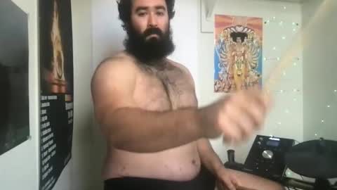 bearded_drummer online show from February 18, 12:15 am