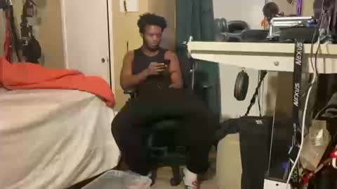 Snapshot of blakjag chatting on October 15, 7:32 am Blackjag00 online show from October 15, 7:32 am