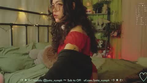   Im Nym  Justa nymph on twitter and IG online show from February 16, 2:43 am