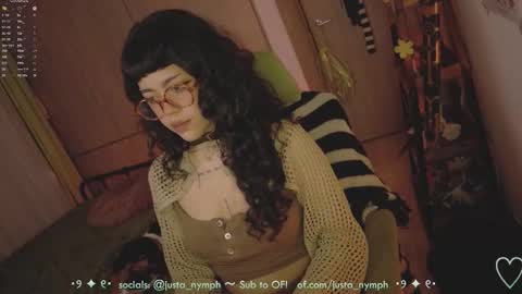   Im Nym  Justa nymph on twitter and IG online show from March 18, 12:27 am