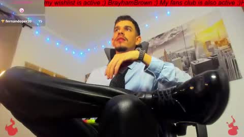 Snapshot of brayhambrown chatting on September 16, 12:12 am brayhambrown online show from September 16, 12:12 am