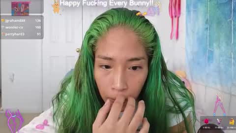 Snapshot of bunnycheekz chatting on January 8, 5:26 pm Tokki  bunny  online show from January 8, 5:26 pm