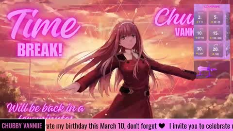 Vanesa online show from March 7, 10:21 pm