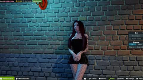 Snapshot of dafne_houston chatting on October 23, 12:45 am DAFNE online show from October 23, 12:45 am