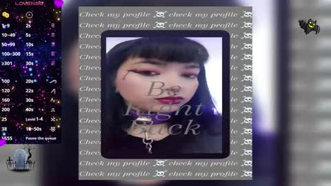 Snapshot of darkling_b chatting on February 16, 3:37 am Camila online show from February 16, 3:37 am