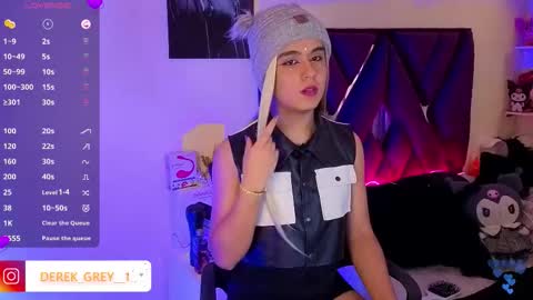 Snapshot of derek_greyy_ chatting on September 9, 8:53 pm derek grey online show from September 9, 8:53 pm