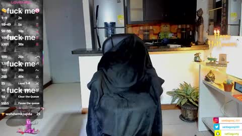 SANTI  independent model online show from October 12, 2:37 am