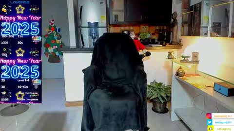 SANTI  independent model online show from December 5, 3:17 am