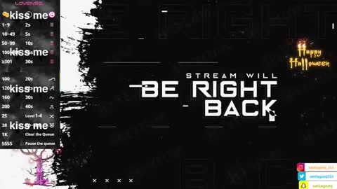 SANTI  independent model online show from October 26, 2:34 am