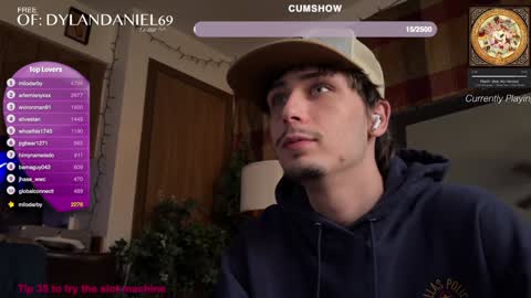 Dylan Daniel 7.8 online show from December 3, 1:27 pm