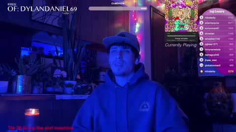 Dylan Daniel 7.8 online show from December 3, 8:55 am