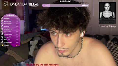 Dylan Daniel 7.8 online show from December 4, 10:40 am