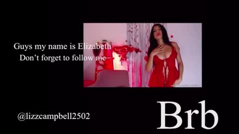 Snapshot of elizabethcampbell chatting on September 24, 2:18 am Lizzy online show from September 24, 2:18 am