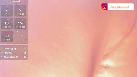 elsiemorrison online show from November 12, 1:30 am