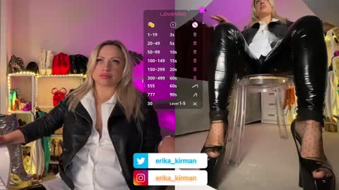 Snapshot of erika_kirman chatting on January 16, 5:55 pm Erika      online show from January 16, 5:55 pm
