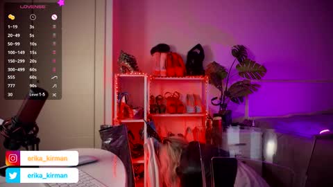 Snapshot of erika_kirman chatting on March 11, 4:51 pm Erika      online show from March 11, 4:51 pm