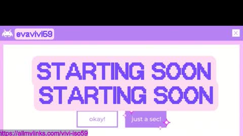 Snapshot of evavivi59 chatting on October 24, 3:51 am Vivi online show from October 24, 3:51 am