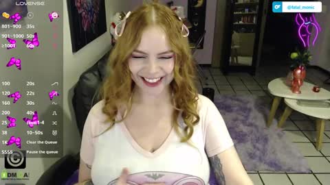 Snapshot of fatal_monic chatting on February 28, 11:56 pm You can tell me Monic online show from February 28, 11:56 pm