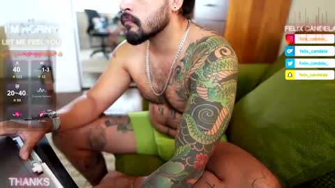 Snapshot of felix_candela chatting on October 1, 6:40 pm Felix Candela online show from October 1, 6:40 pm