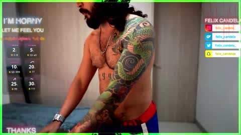 Felix Candela  online show from February 23, 12:35 am