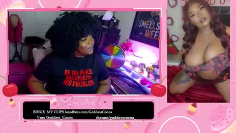 Goddess Cocoa online show from March 11, 6:49 am