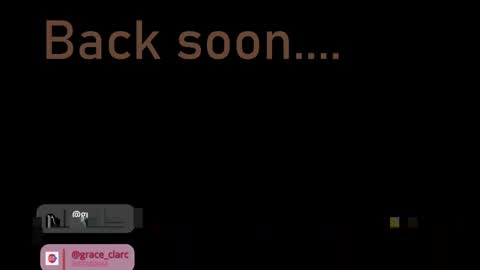 Grace clarc online show from April 26, 2:58 pm