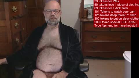 HairyDaddyBear69 online show from June 19, 11:05 am