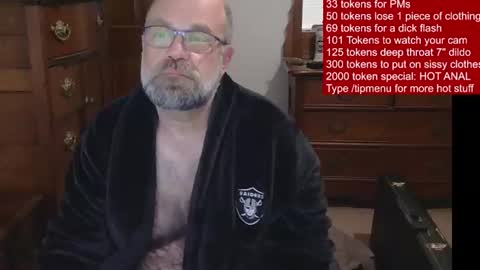 HairyDaddyBear69 online show from June 25, 10:53 am