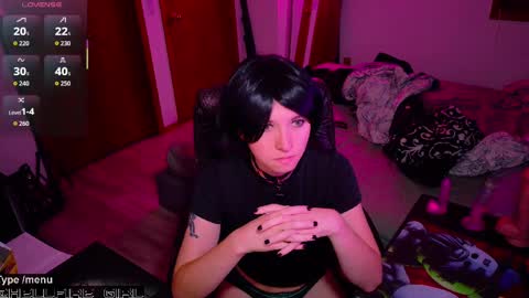 Snapshot of hellfire_girl chatting on October 10, 1:55 am Hayley online show from October 10, 1:55 am