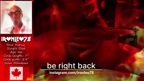 IronLeo78 online show from February 9, 3:53 am