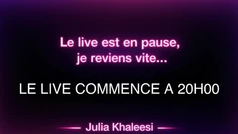Julia Khaleesii online show from April 16, 9:39 pm