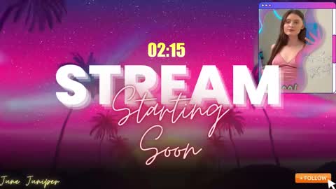 June Juniper online show from September 15, 11:06 pm