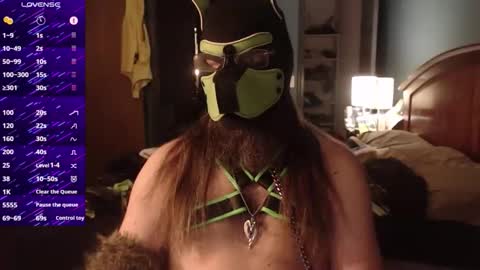 kinkywolf87 online show from December 5, 2:11 am