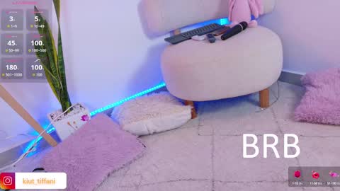  Tiffanii  online show from October 10, 10:21 am