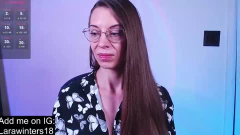 larawinters online show from January 7, 9:31 pm