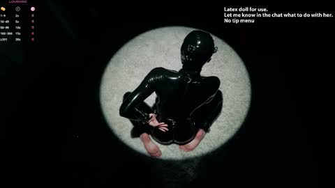 Latex Doll  Free use online show from December 13, 9:43 pm
