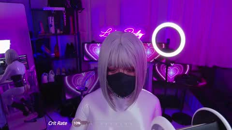 Snapshot of latexrubydoll chatting on February 22, 10:07 am Latex Ruby online show from February 22, 10:07 am