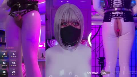 Snapshot of latexrubydoll chatting on February 22, 7:01 am Latex Ruby online show from February 22, 7:01 am