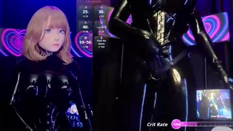 Snapshot of latexrubydoll chatting on September 26, 2:19 am Latex Ruby online show from September 26, 2:19 am